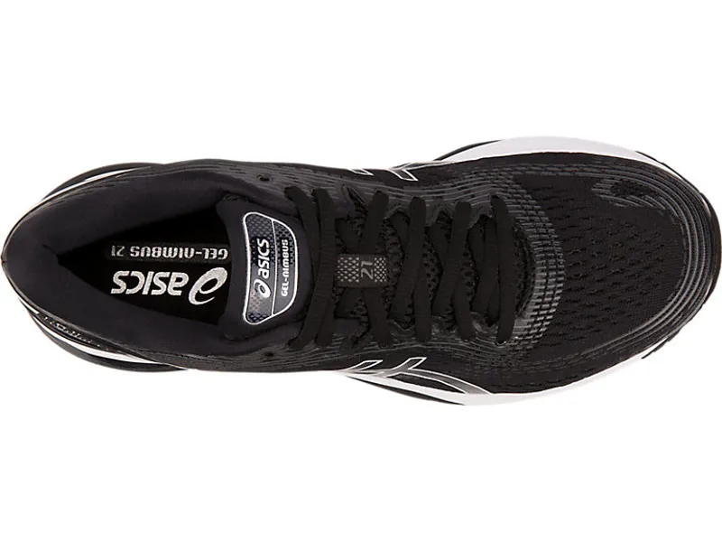 Asics Men's GEL-Nimbus 21 2E Black/Grey UK 11.5-4